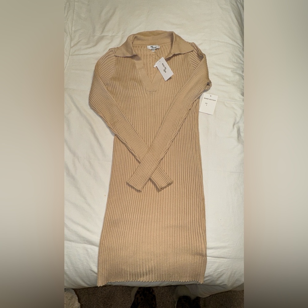 KNIT BODYCON DRESS NWT